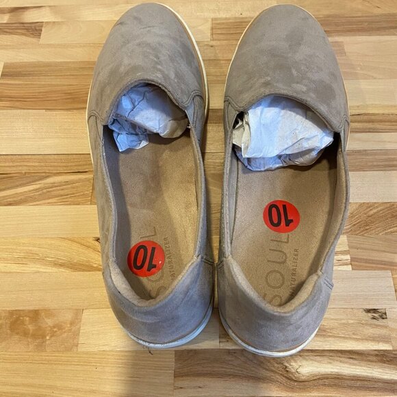 Naturalizer Soul Women’s Kemper2 flats Slip-On Casual Shoes Size 10W tan beige - Picture 10 of 15